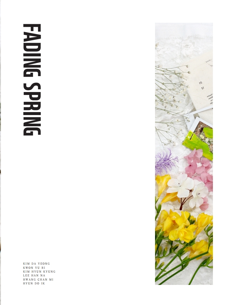 2019 SOLD OUT # _ Fading Spring